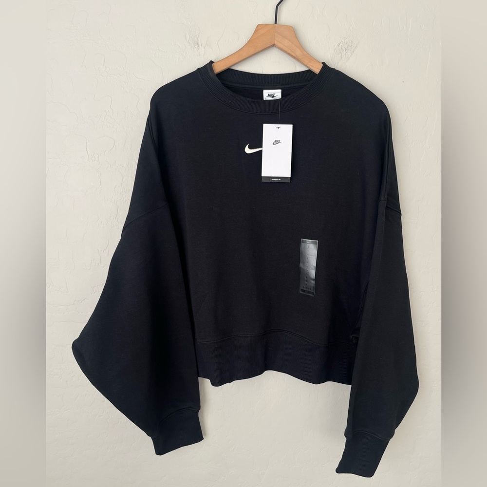 Nike Phoenix Fleece Oversized Pullover Sweatshirt Crew Neck NWT - Picture 5 of 11